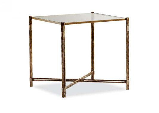 Maitland-Smith Otto Accent Table Aged Bronze