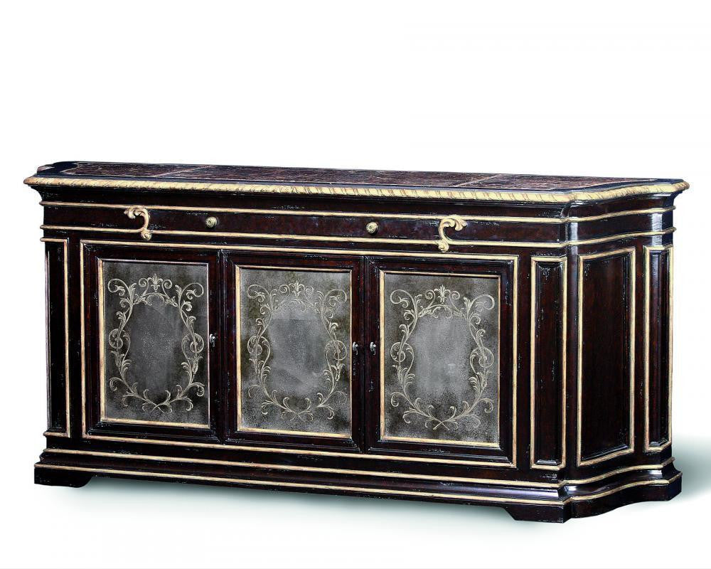 Maitland-Smith Piazza San Marco Credenza Dark Brown