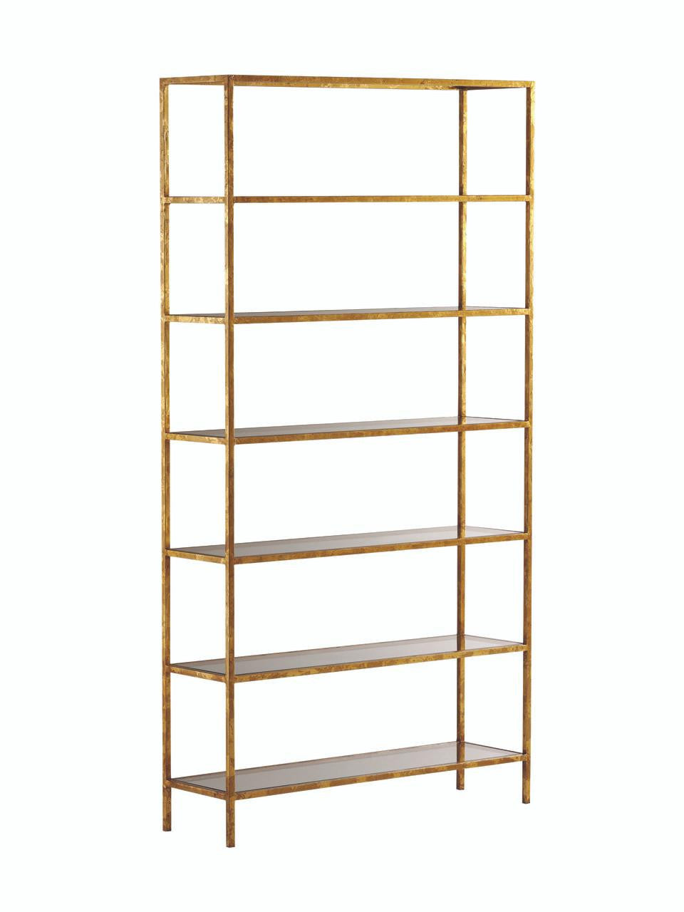Maitland-Smith Reign Etagere Gold Leaf