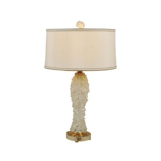Maitland-Smith Rock Table Lamp Crystal