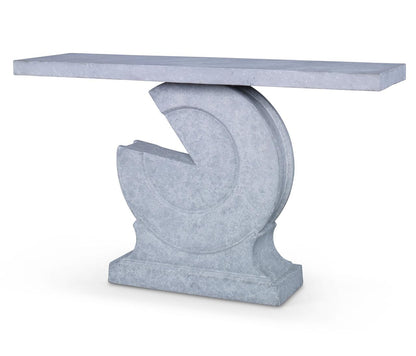 Maitland-Smith Section Console Table Artic Grey