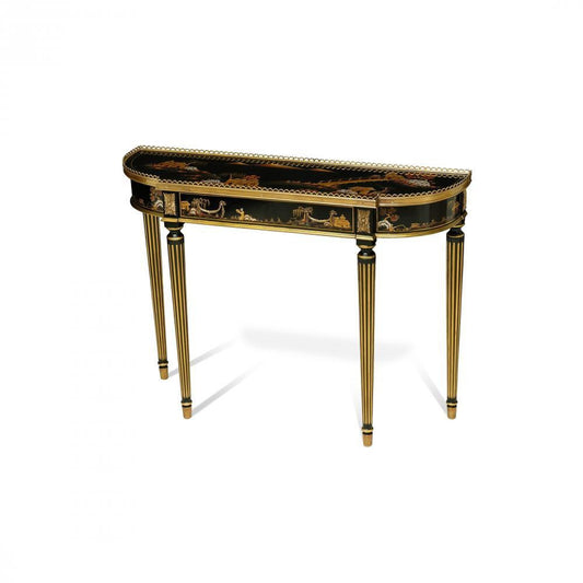Maitland-Smith Song Console Table Black