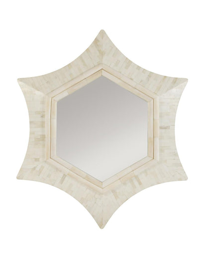 Maitland-Smith Star Bone Mirror Bone