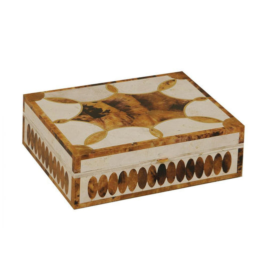 Maitland-Smith Stonely Box Cream