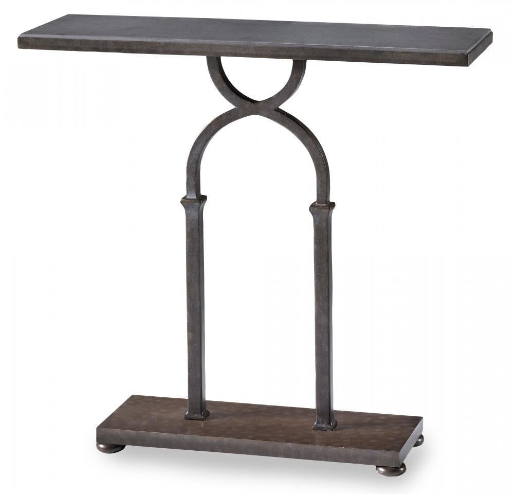Maitland-Smith Tack Console Table Steel