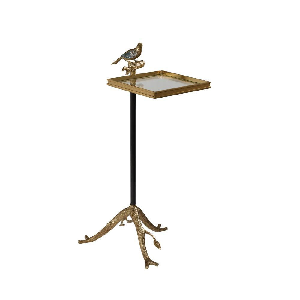 Maitland-Smith Tweet Accent Table Brass