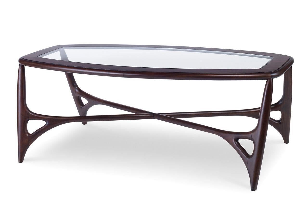 Maitland-Smith Walt Cocktail Table Medium Walnut