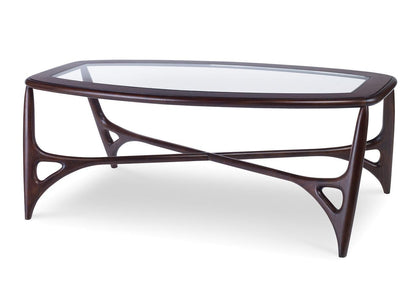 Maitland-Smith Walt Cocktail Table Medium Walnut