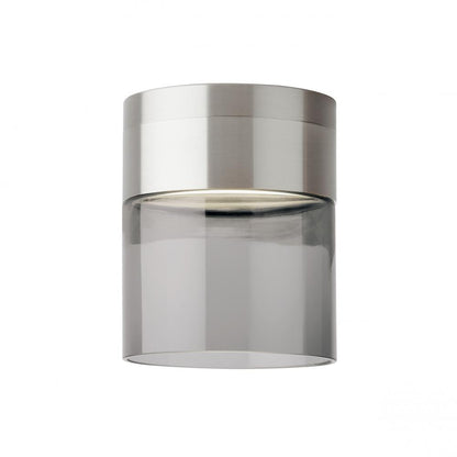 Visual Comfort Modern Manette Flush Mount Nickel, Satin Nickel