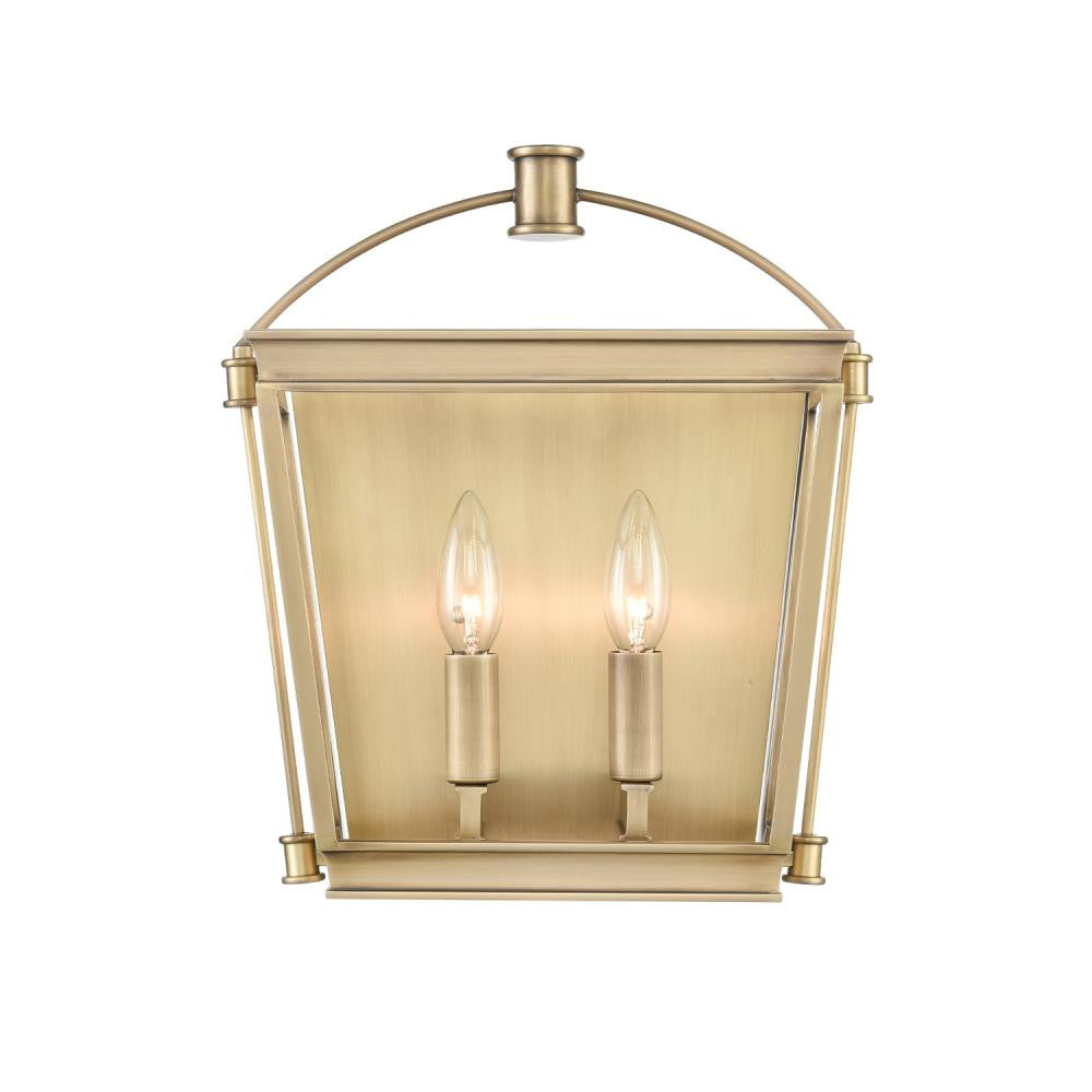 Alora Lighting Manor Wall/Vanity Light Vintage Brass