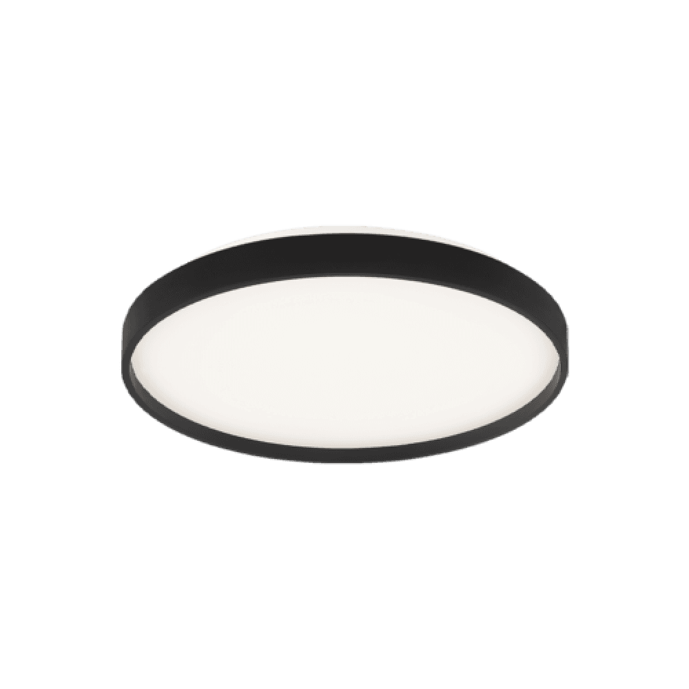 Matteo Lighting Alexandre 15-in LED Flush Mount Black