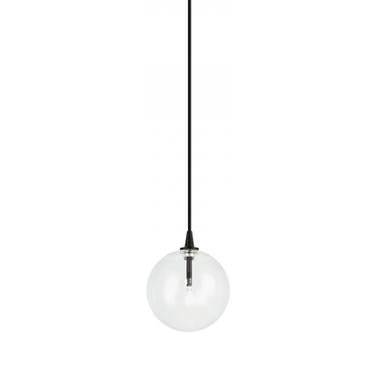 Matteo Lighting Bolha 7-in LED Pendant Black