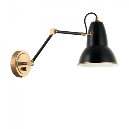 Matteo Lighting Buzz 12-in Wall Sconce Black