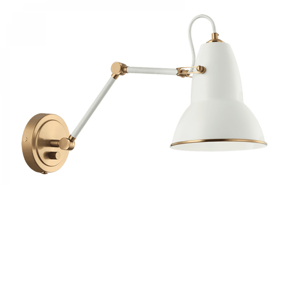 Matteo Lighting Buzz 12-in Wall Sconce White