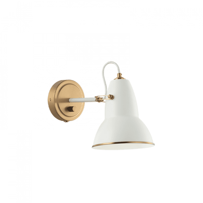 Matteo Lighting Buzz 9-in Wall Sconce White