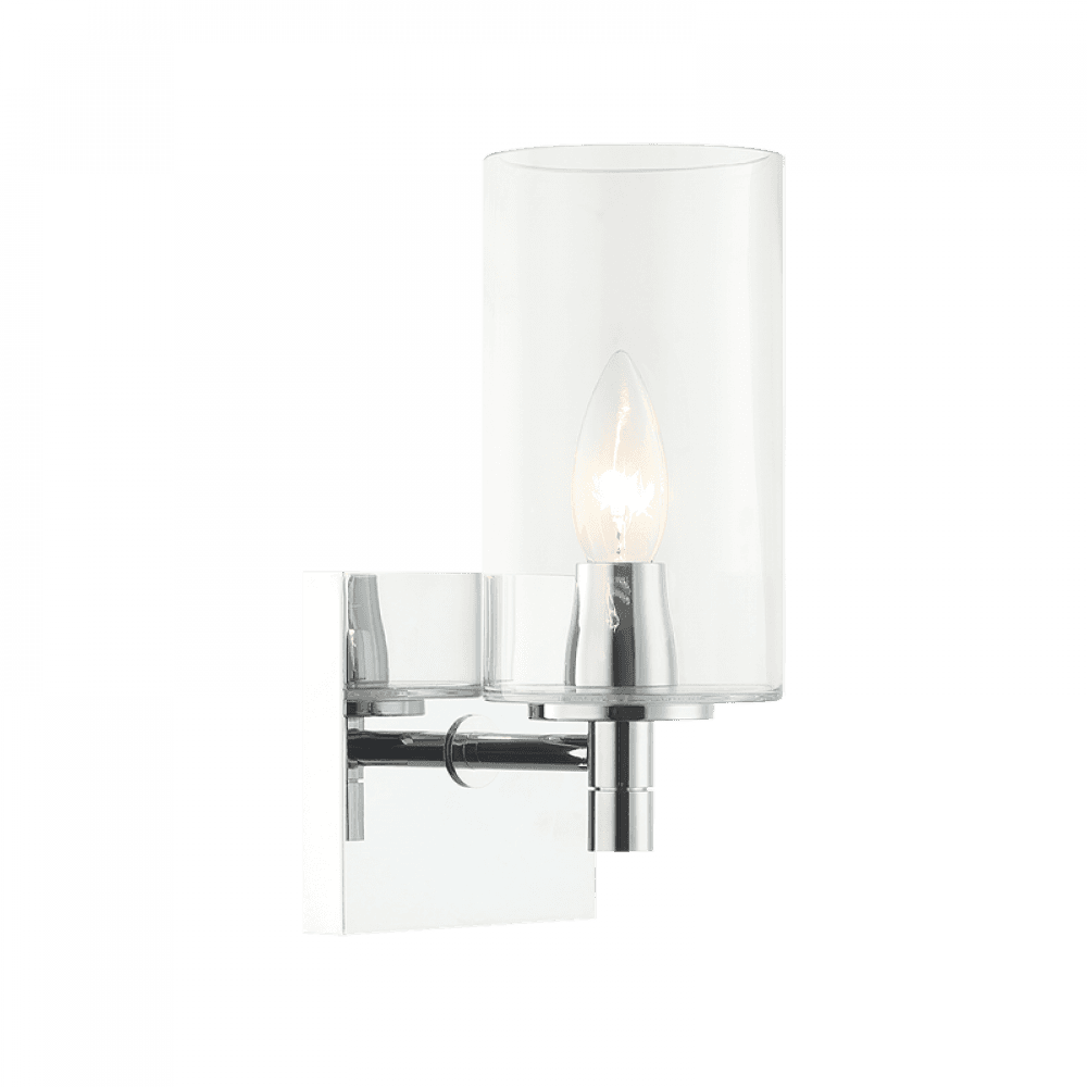 Matteo Lighting Candela 1-Light Bath Wall Sconce Chrome
