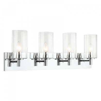 Matteo Lighting Candela 4-Light Bath Vanity Chrome