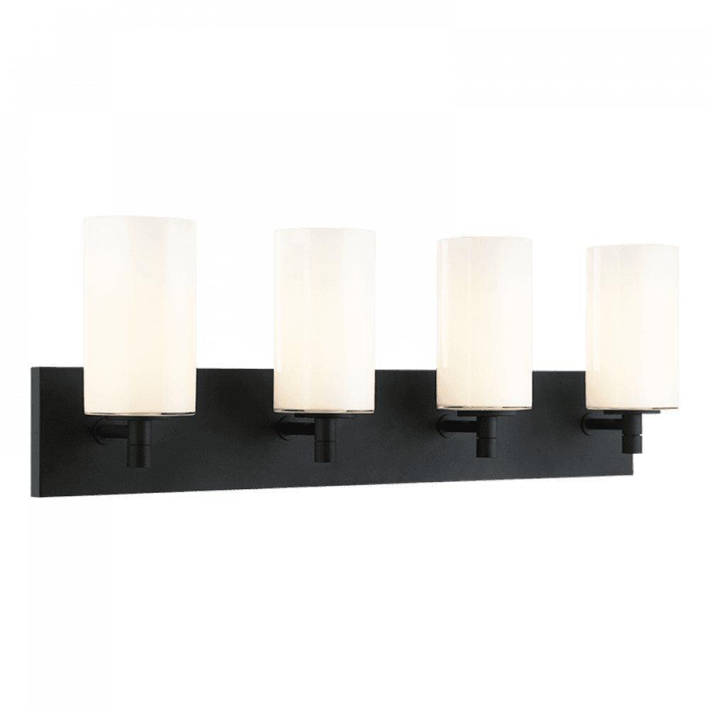 Matteo Lighting Candela 4-Light Wall Sconce Matte Black