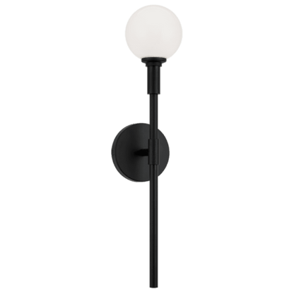 Matteo Lighting Candlestix Wall Sconce Black