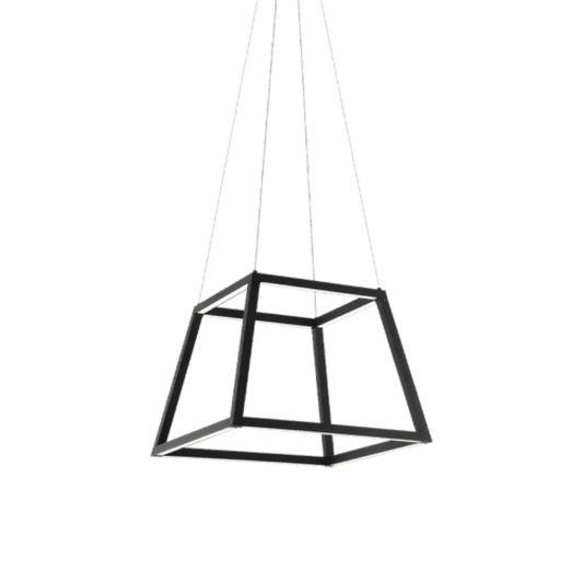 Matteo Lighting Carlington 16-in Pendant Matte Black