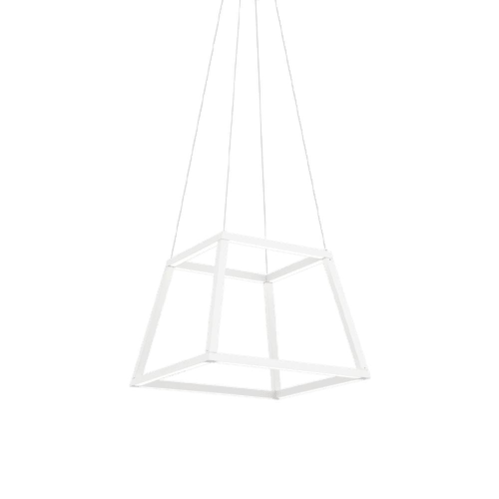 Matteo Lighting Carlington 16-in Pendant Matte White