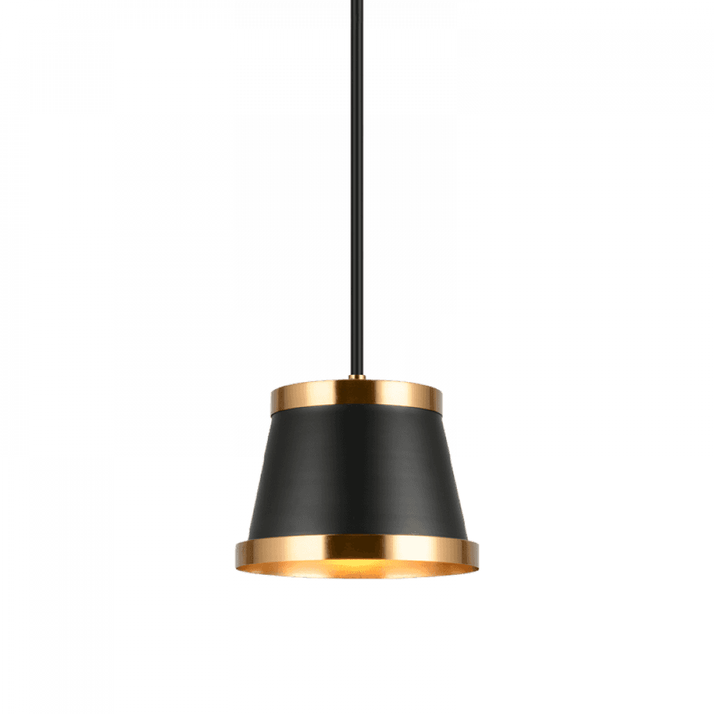 Matteo Lighting Caske 8-in Pendant Black
