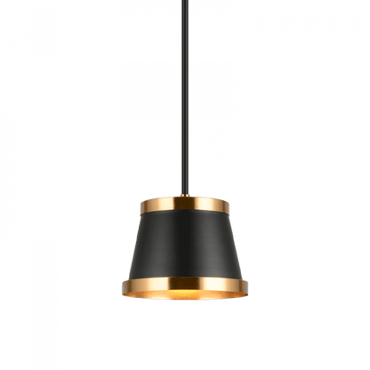 Matteo Lighting Caske 8-in Pendant Black