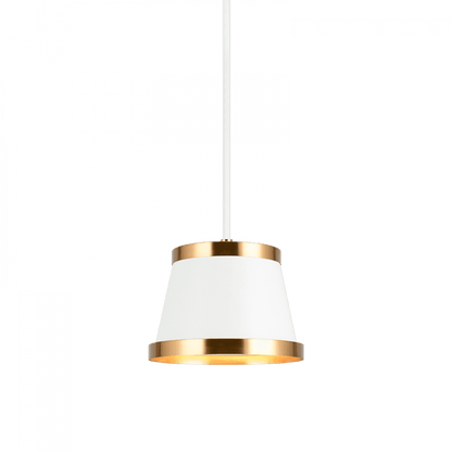 Matteo Lighting Caske 8-in Pendant White