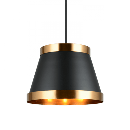 Matteo Lighting Caske 15-in Pendant Black