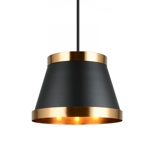 Matteo Lighting Caske 15-in Pendant Black