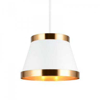 Matteo Lighting Caske Pendant, 3-Light, White, 14.65"W (C62903WHAG 305XRX7)