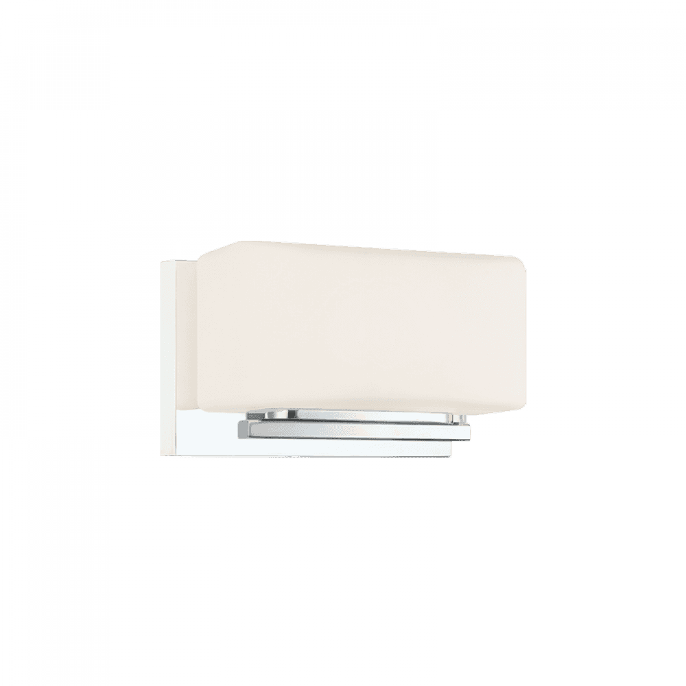 Matteo Lighting Chiclet 1-Light Bath Vanity Chrome