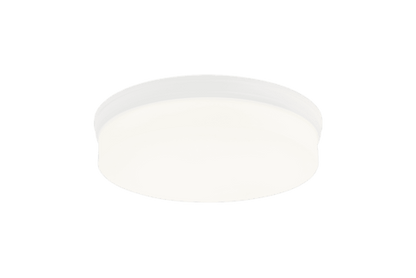 Matteo Lighting Circian 15-in LED Flush Mount Matte White