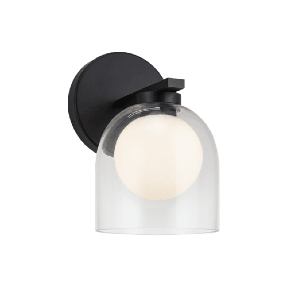 Matteo Lighting Derbishone Wall Sconce Black