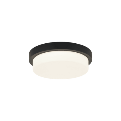 Matteo Lighting Durham 13-in LED Flush Mount Matte Black