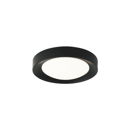 Matteo Lighting Essene 12-in LED Flush Mount Black