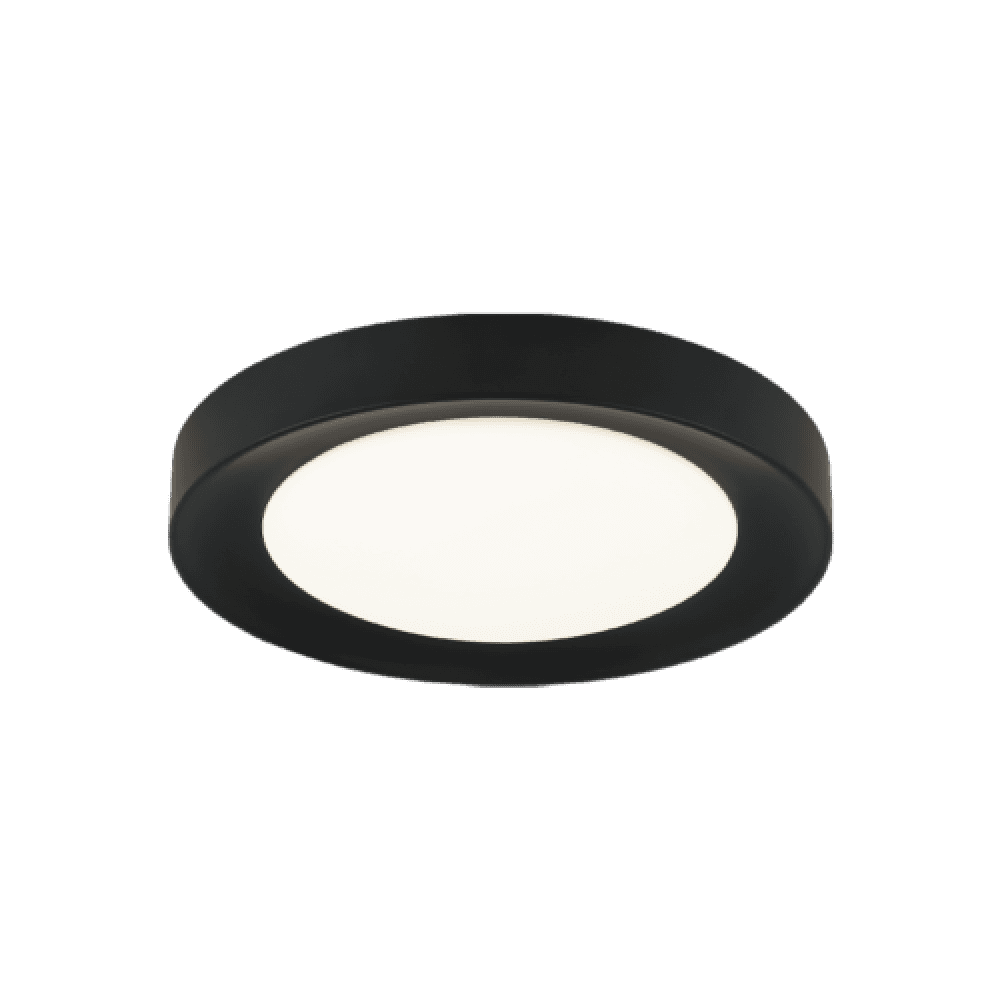 Matteo Lighting Essene 15-in LED Flush Mount Black