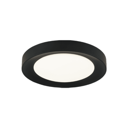 Matteo Lighting Essene 15-in LED Flush Mount Black