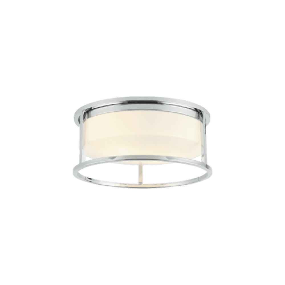 Matteo Lighting Framerton 12-in LED Flush Mount Chrome