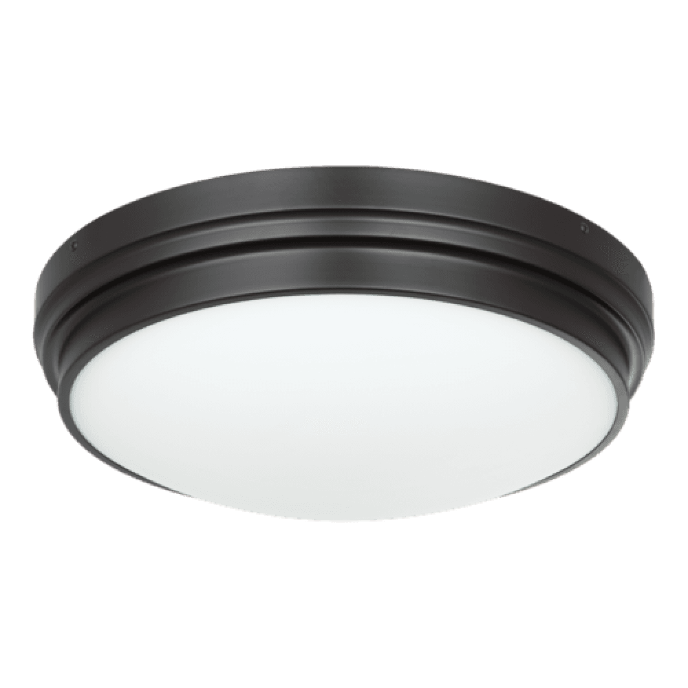 Matteo Lighting Fresh Colonial 17-in Flush Mount Aged Brass