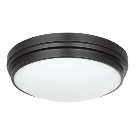 Matteo Lighting Fresh Colonial 17-in Flush Mount Aged Brass