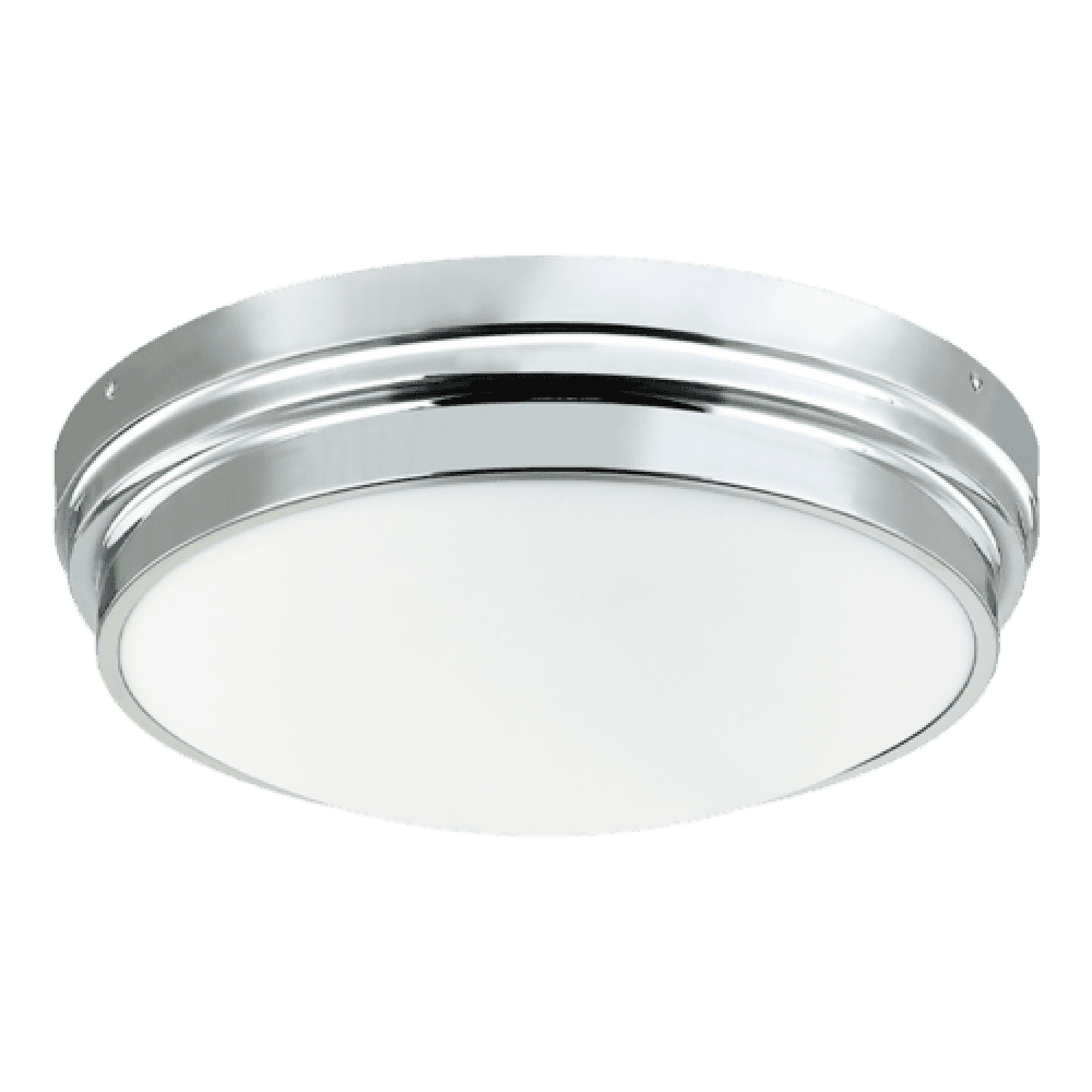 Matteo Lighting Fresh Colonial 17-in Flush Mount Brushed Nickel