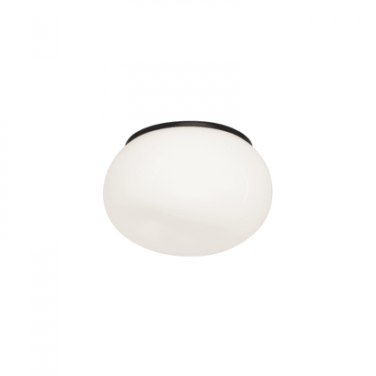 Matteo Lighting Gelasin 6-in LED Flush Mount Black