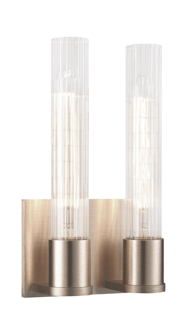 Matteo Lighting Lyndon 2-Light Vanity Oxidized Rose Gold