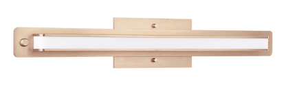 Matteo Lighting Magdele 26-in LED Vanity Light Oxidized Rose Gold