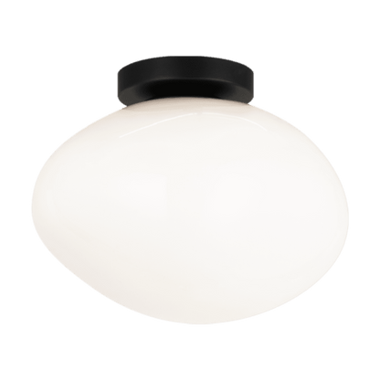 Matteo Lighting Melotte 11-in Wall Sconce/Ceiling Mount Black