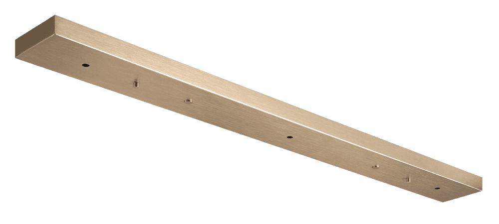 Matteo Lighting 42-in Multi Ceiling Canopy (Low Voltage) Brown, Oxidized Rose