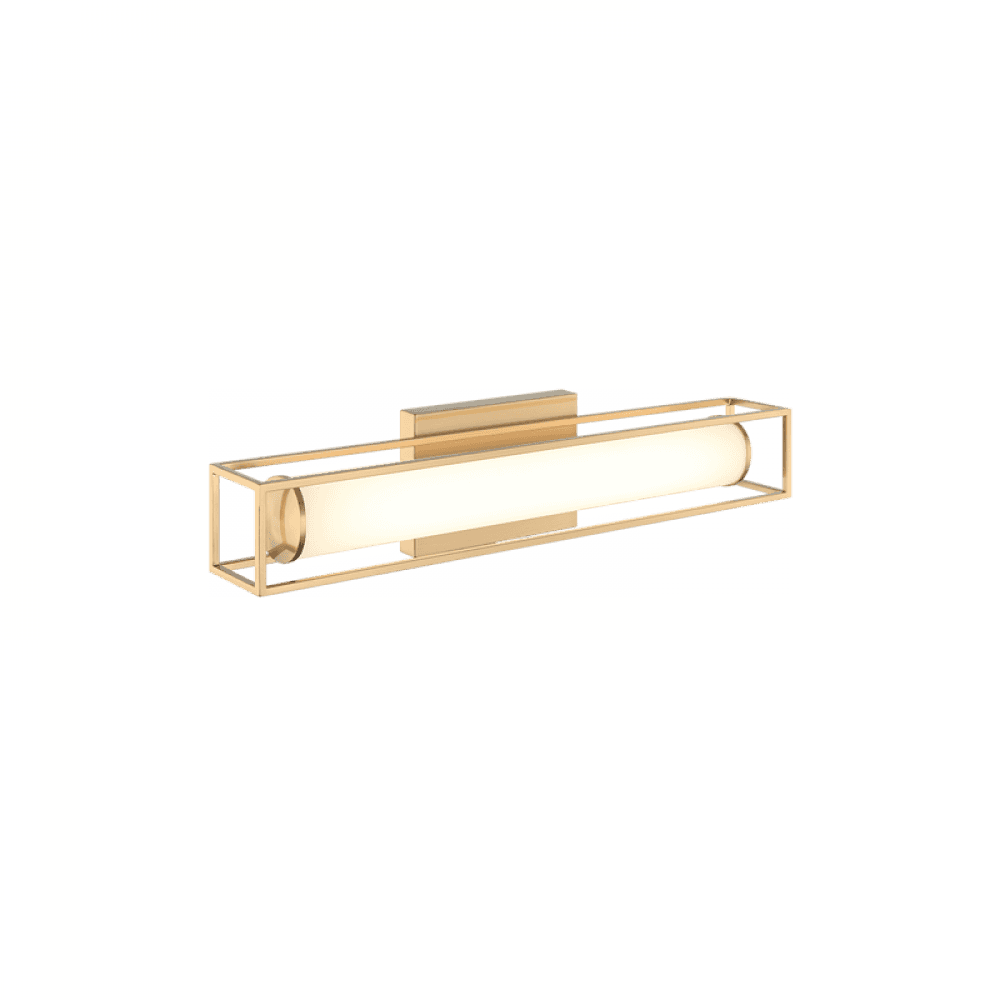 Matteo Lighting Niagara 20-in LED Vanity Light Brass, Aged Brass