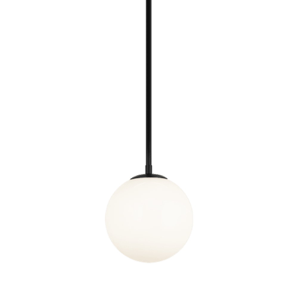 Matteo Lighting Novo 1-Light Globe Pendant Black