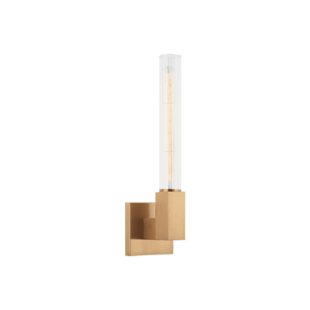 Matteo Lighting Odelle 16-in Bath Wall Sconce Aged Gold Brass
